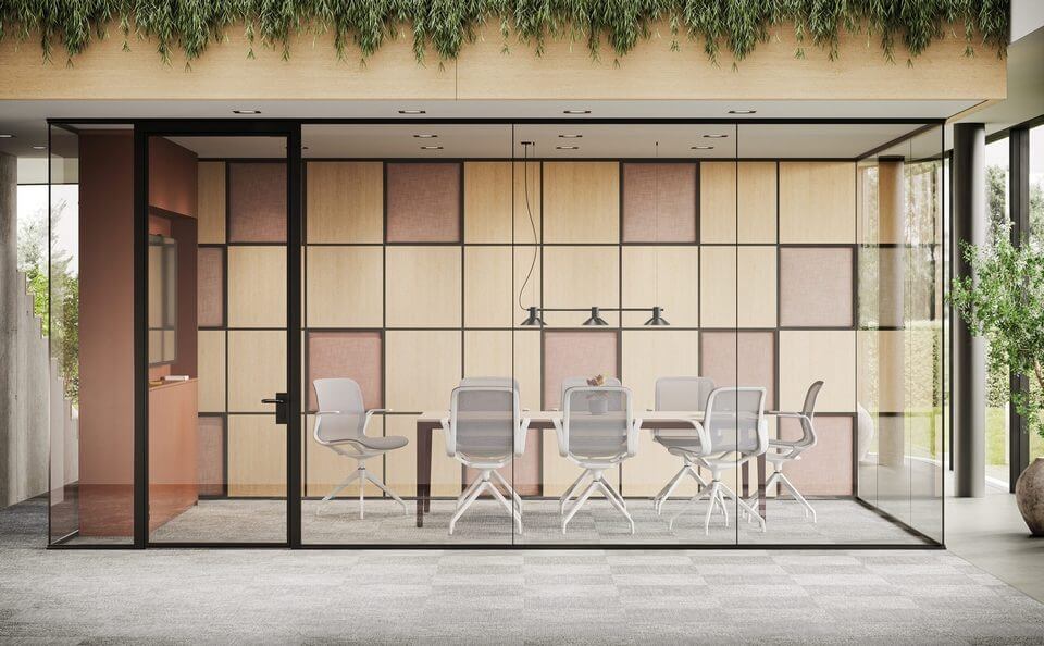 Fauteuil de réunion et conférence design coloris blanc, pour les espaces de direction