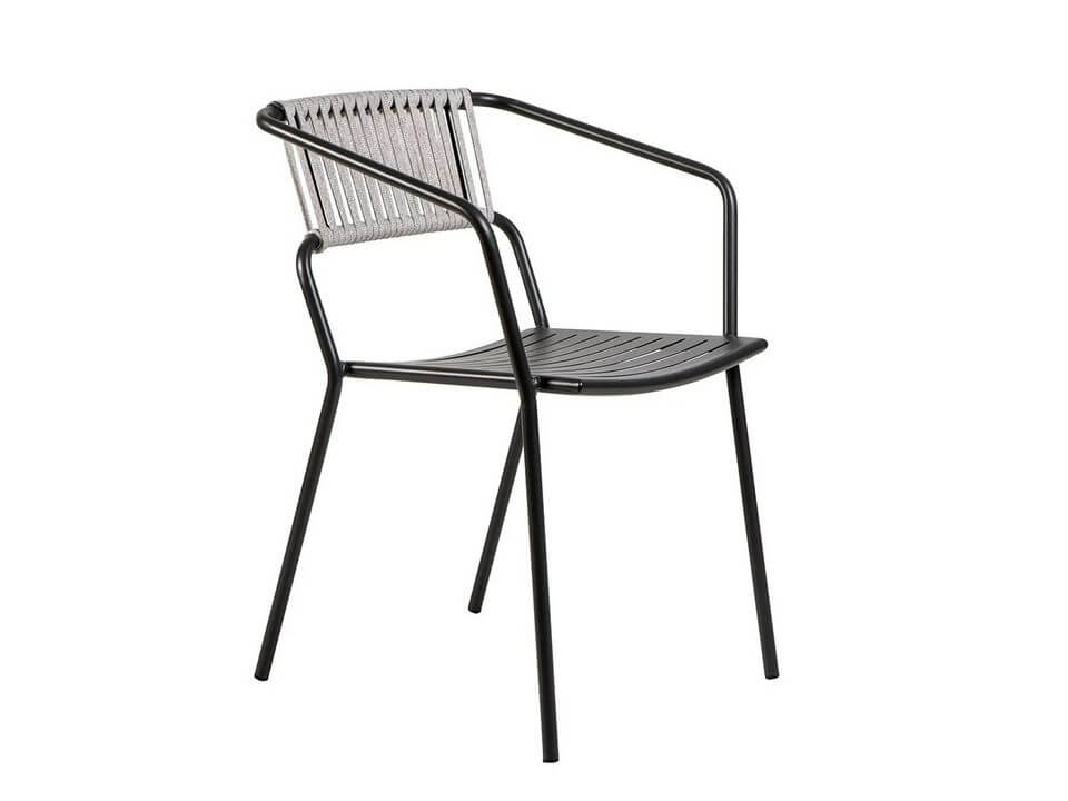 Fauteuil de terrasse empilable pour les restaurants SR