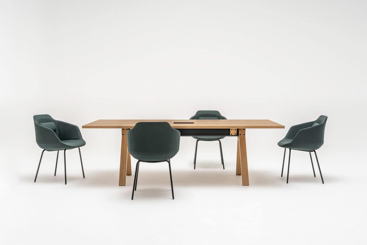 Grande table de réunion design VIBE