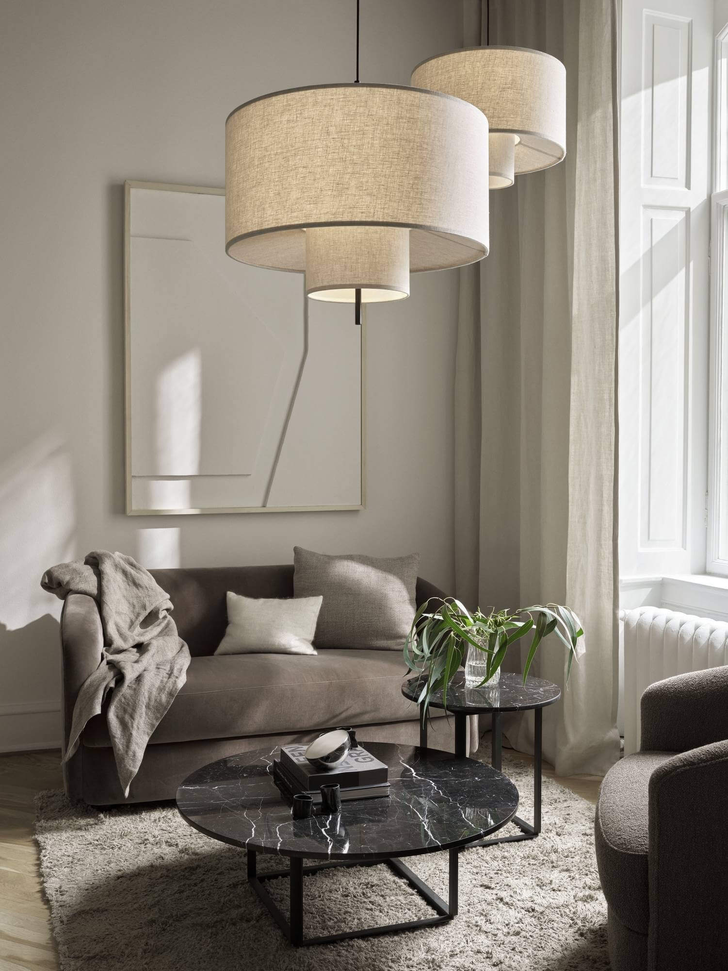 Lampe suspendue design d'ambiance MARGIN