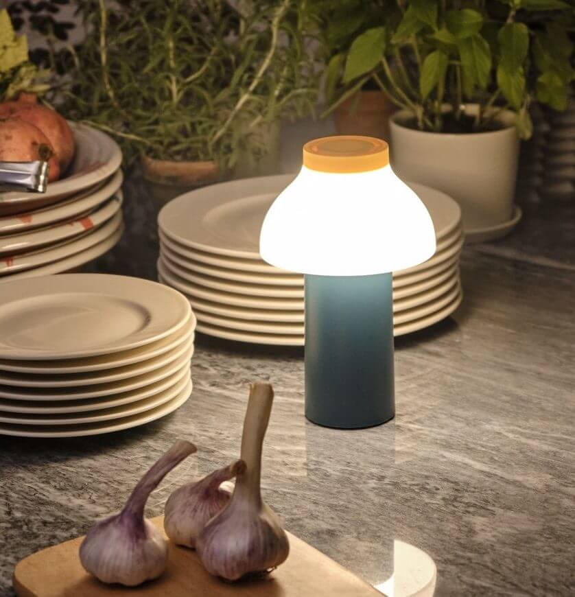 Lampe pour table de restaurant rechargeable sans fil PC