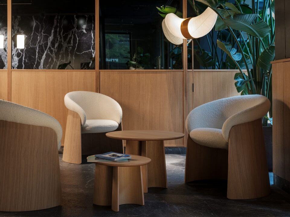 Fauteuil design GINGER pour restaurants et espaces lounge