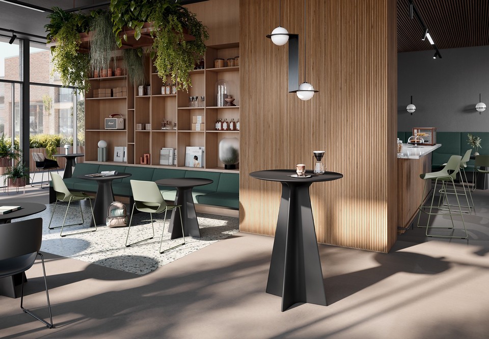 Table design WAVE pour équiper les espaces hybrides des professionnels
