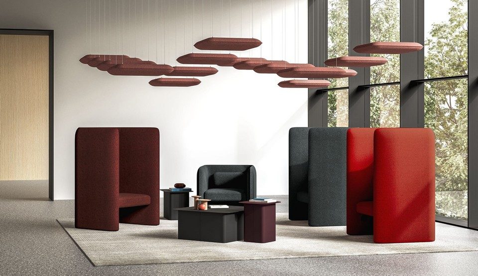 Panneaux acoustiques design pour les entreprises
