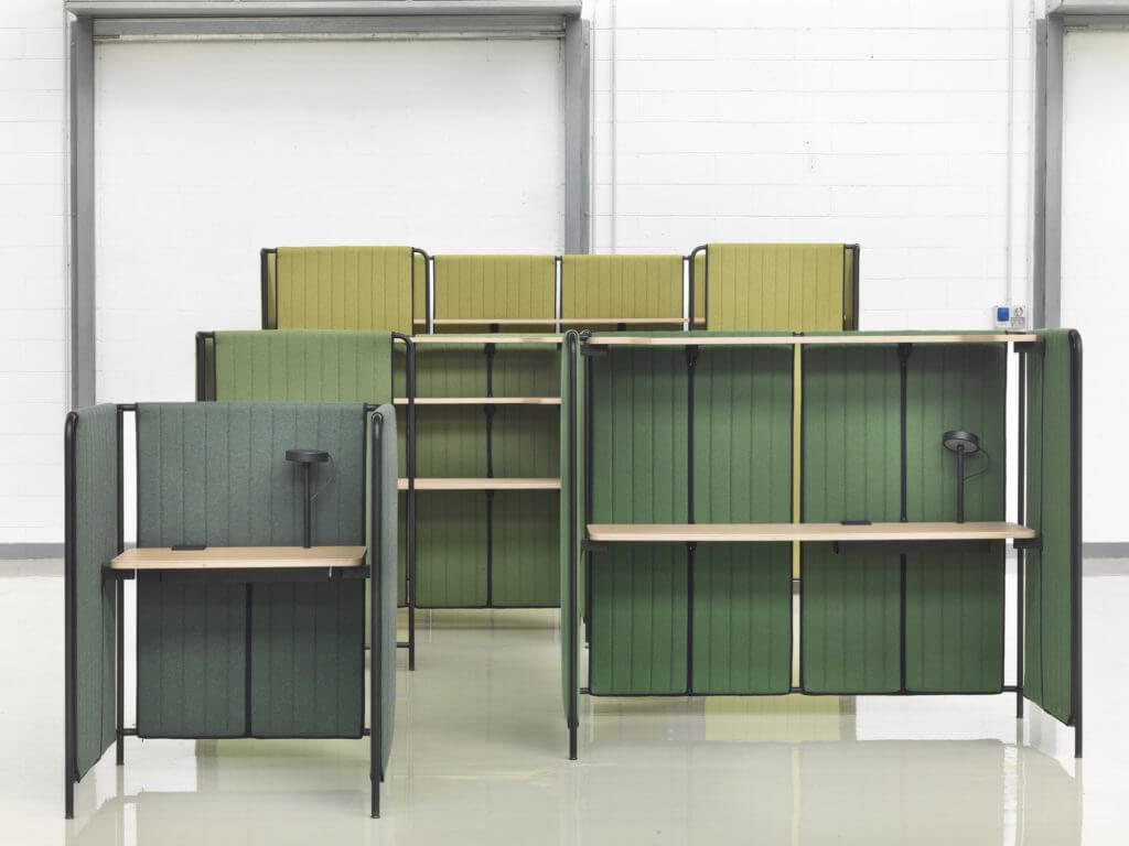Bureau Acoustique Mobile Paravent Pour Les Open Spaces Modulables