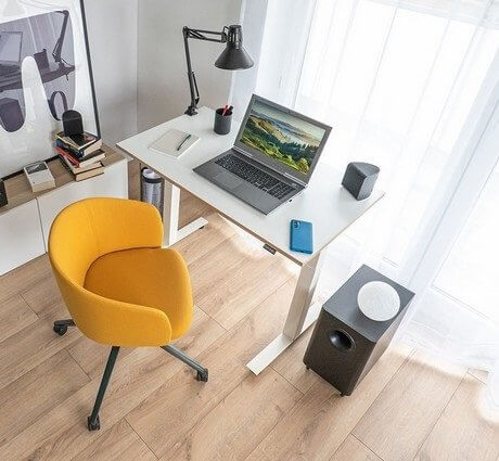 Bureau ergonomique télétravail