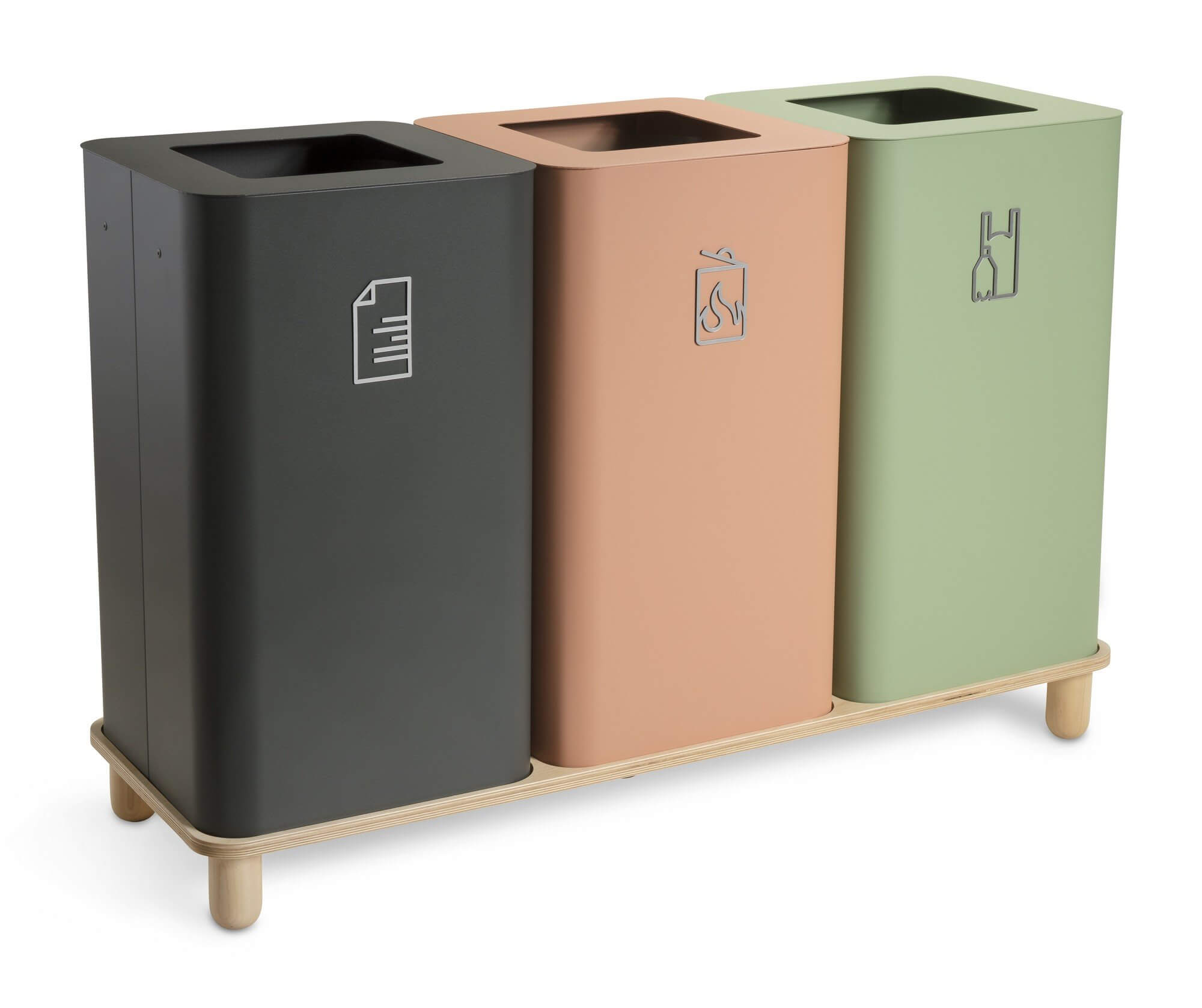 Poubelles de bureau: tri sélectif, recyclage, écologie