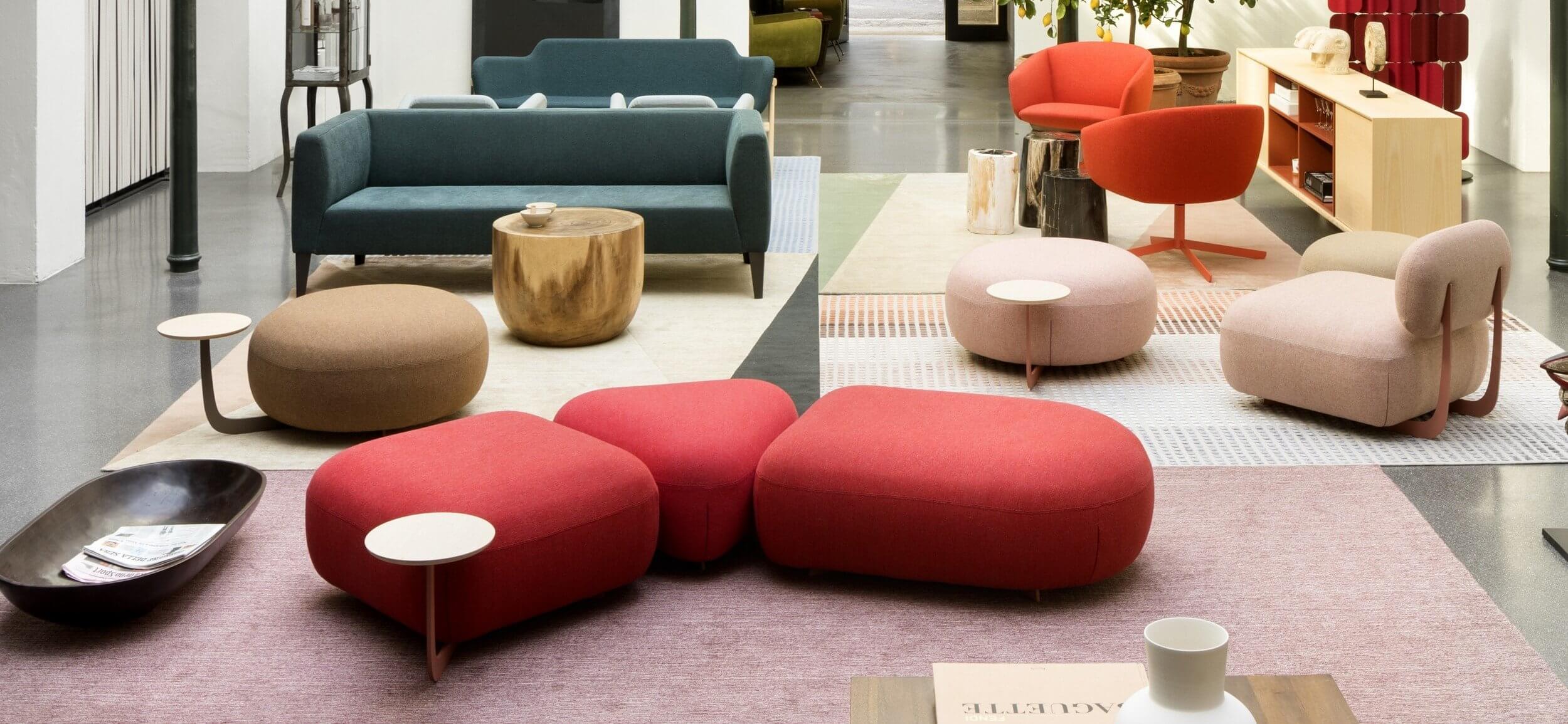 Pouf design lounge haut de gamme