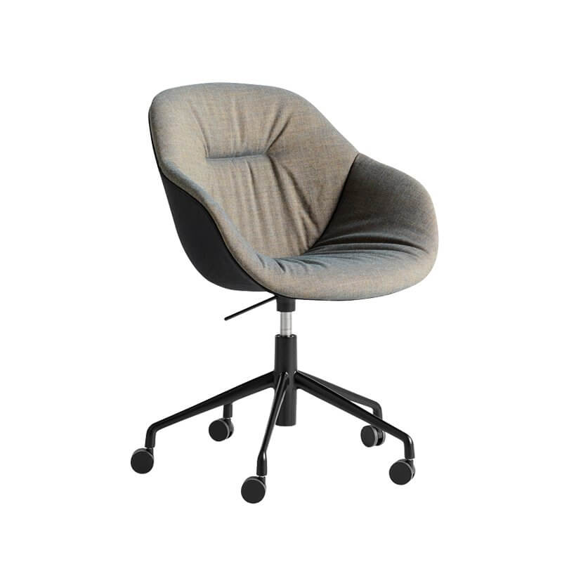 Fauteuil de bureau design et confortable AAC100, piétement à roulettes