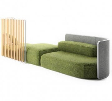 Sofa de bureau Kip