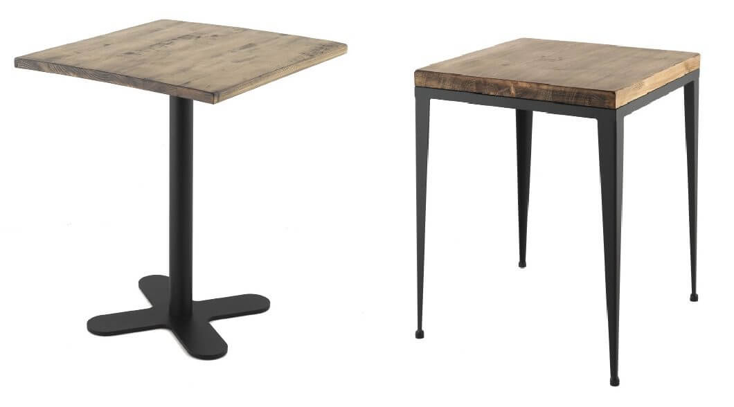 Table de restaurant style industriel BRUTUS