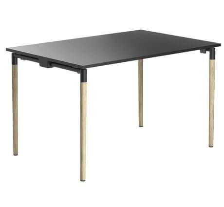 Table réunion design avec pieds pliables