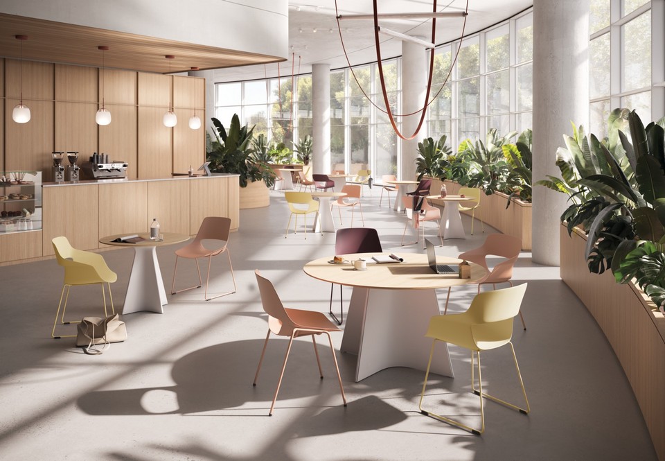 Table de réunion design et polyvalente pour les espaces hybrides