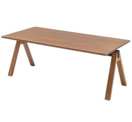 Table de réunion en bois