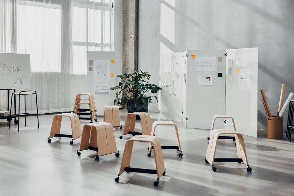 Mobilier nomade design pour le coworking