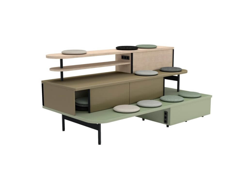 Mobilier collaboratif design ARENA