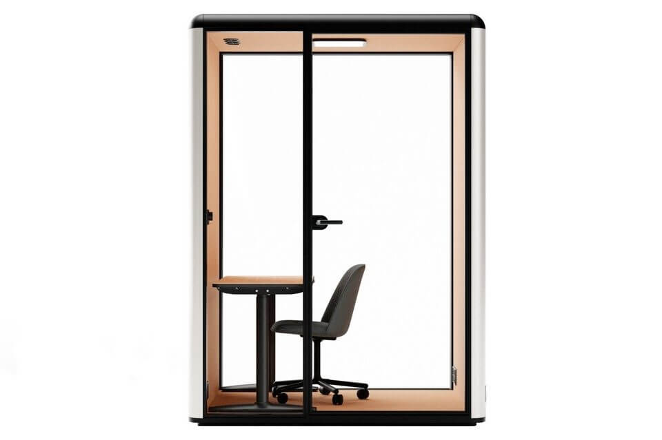 Station de travail acoustique pour créer des espaces de concentration